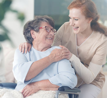 Helping a patient